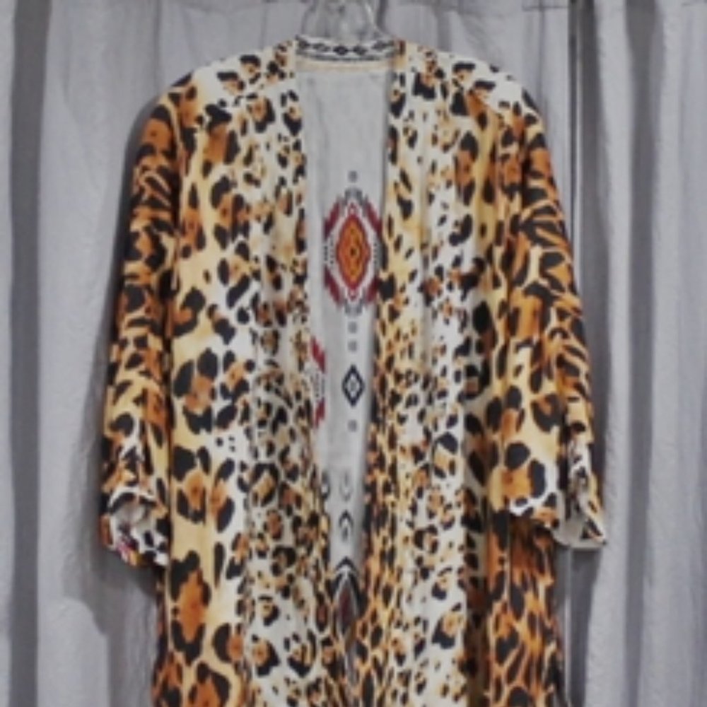 Chico's Reversable Top, Shawl Style, Size 3